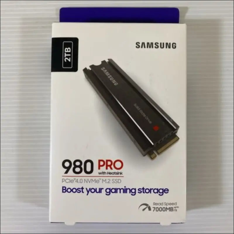 Samsung 980 PRO 2TB SSD with Heatsink M.2 NVMe PCIe (MZ-V8P2T0CW) Compatible PS5