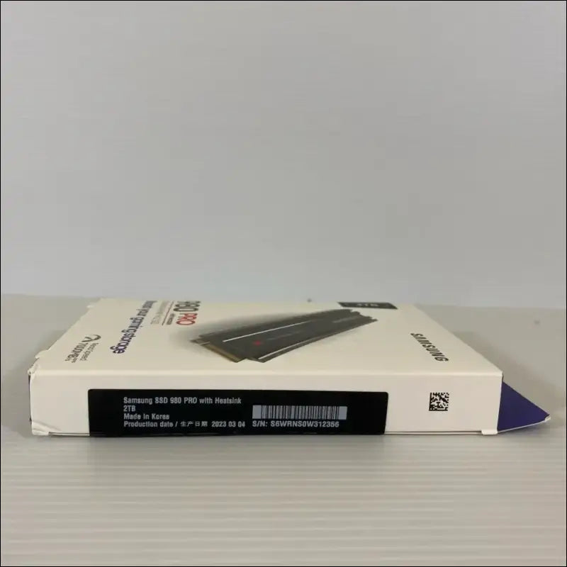 Samsung 980 PRO 2TB SSD with Heatsink M.2 NVMe PCIe (MZ-V8P2T0CW) Compatible PS5