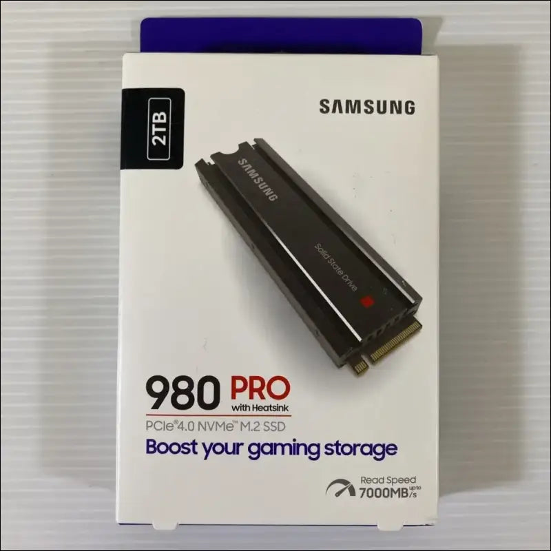 Samsung 980 PRO 2TB SSD with Heatsink M.2 NVMe PCIe (MZ-V8P2T0CW) Compatible PS5