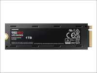 SAMSUNG 980 PRO SSD 1TB w/Heatsink PCIe Gen 4 NVMe M.2 Internal Solid State Drive, Heat Control, Max Speed, PS5 Compatible