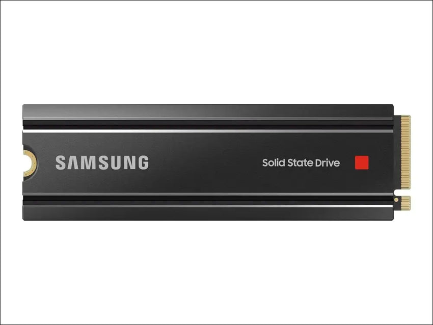 SAMSUNG 980 PRO SSD 1TB w/Heatsink PCIe Gen 4 NVMe M.2 Internal Solid State Drive, Heat Control, Max Speed, PS5 Compatible