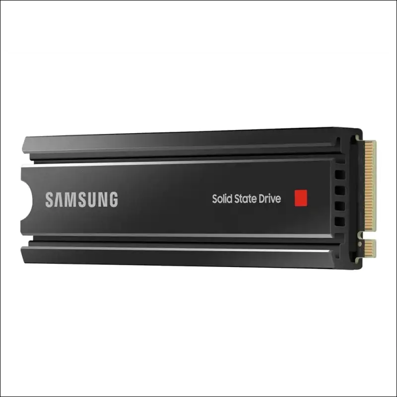 SAMSUNG 980 PRO SSD 1TB w/Heatsink PCIe Gen 4 NVMe M.2 Internal Solid State Drive, Heat Control, Max Speed, PS5 Compatible