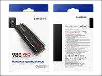 SAMSUNG 980 PRO SSD 1TB w/Heatsink PCIe Gen 4 NVMe M.2 Internal Solid State Drive, Heat Control, Max Speed, PS5 Compatible