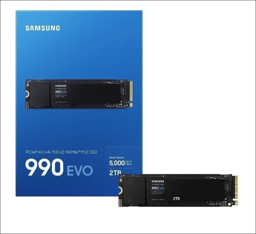 Samsung 990 EVO 2TB M.2 2280 NVMe PCIe 4.0/5.0 SSD