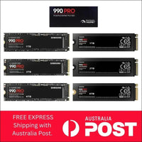 Samsung 990 PRO 1TB 2TB 4TB PCIe 4.0 NVMe M.2 2280 Internal SSD (7450MB/s)