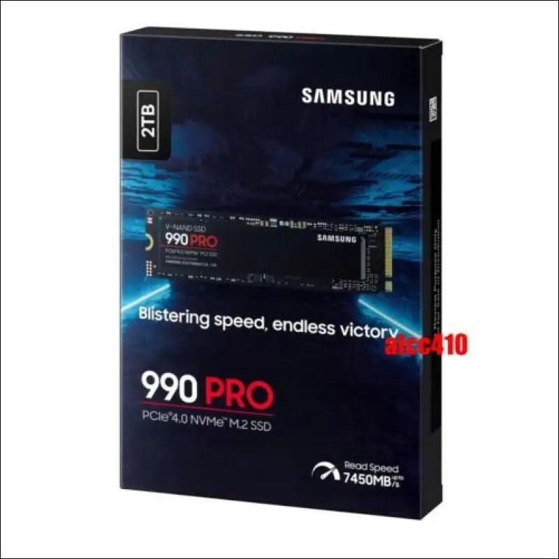 Samsung 990 PRO 2TB SSD PCIe Gen4.0 NVMe M.2 2280 Internal MZ-V9P2T0