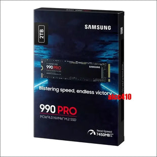 Samsung 990 PRO 2TB SSD PCIe Gen4.0 NVMe M.2 2280 Internal MZ-V9P2T0