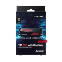 Samsung 990 PRO 2TB SSD PCIe Gen4.0 NVMe M.2 2280 with Heatsink MZ-V9P2T0
