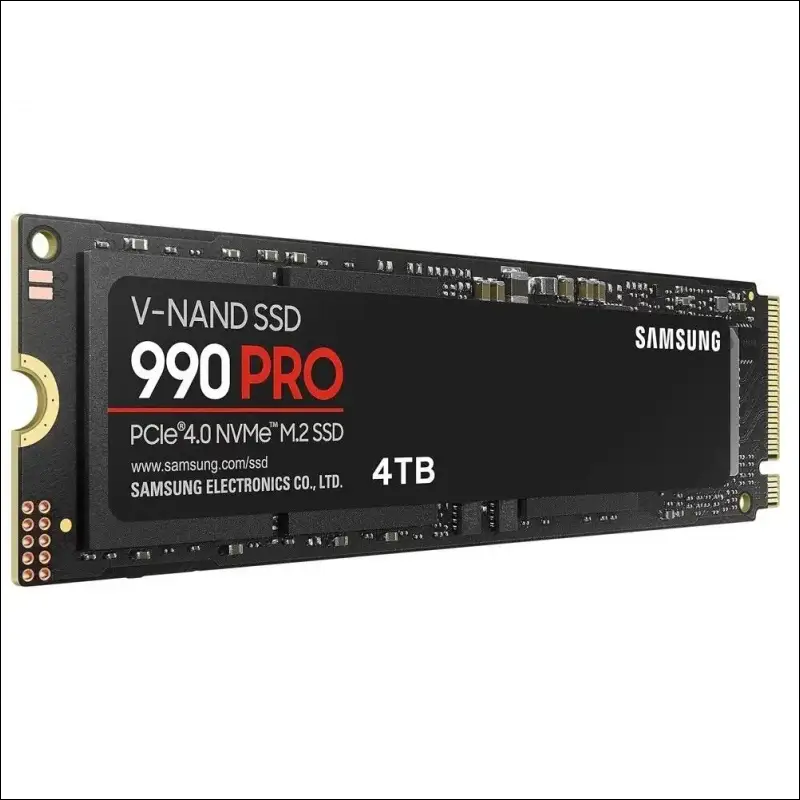 Samsung 990 PRO 4TB PCIe 4.0 NVMe M.2 SSD MZ-V9P4T0BW
