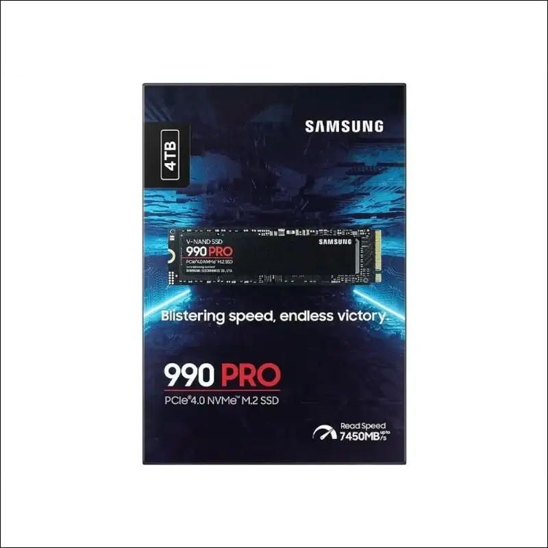 Samsung 990 PRO 4TB PCIe 4.0 NVMe M.2 SSD MZ-V9P4T0BW