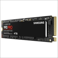 Samsung 990 PRO 4TB PCIe 4.0 NVMe M.2 SSD MZ-V9P4T0BW