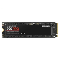 Samsung 990 PRO 4TB PCIe 4.0 NVMe M.2 SSD MZ-V9P4T0BW