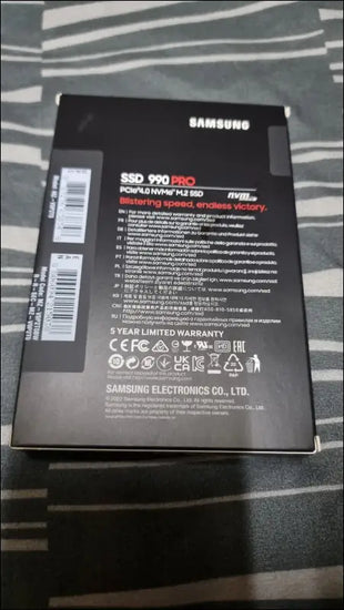 Samsung 990 PRO SSD, 2TB, Internal, M.2 PCIe 4.0 NVMe SSD