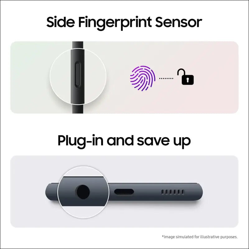 Samsung Galaxy A05s Smartphone, 4GB RAM, 128GB Storage, 50MP Camera, 5000 mAh Battery, Unlocked Android Phone, Black