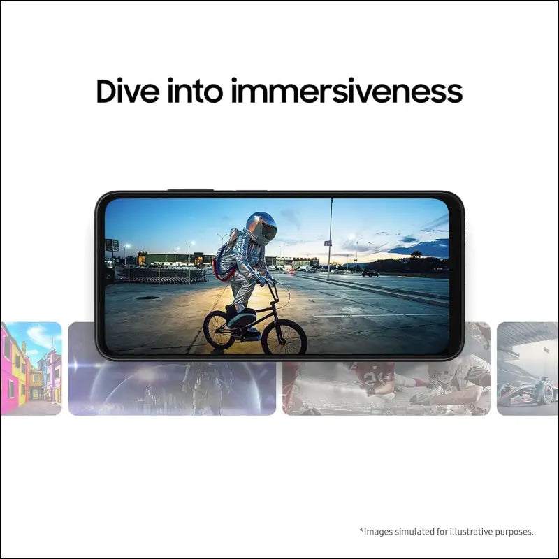 Samsung Galaxy A05s Smartphone, 4GB RAM, 128GB Storage, 50MP Camera, 5000 mAh Battery, Unlocked Android Phone, Black