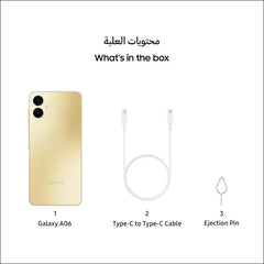 Samsung Galaxy A06 4GB+64GB [International Version] (Gold)