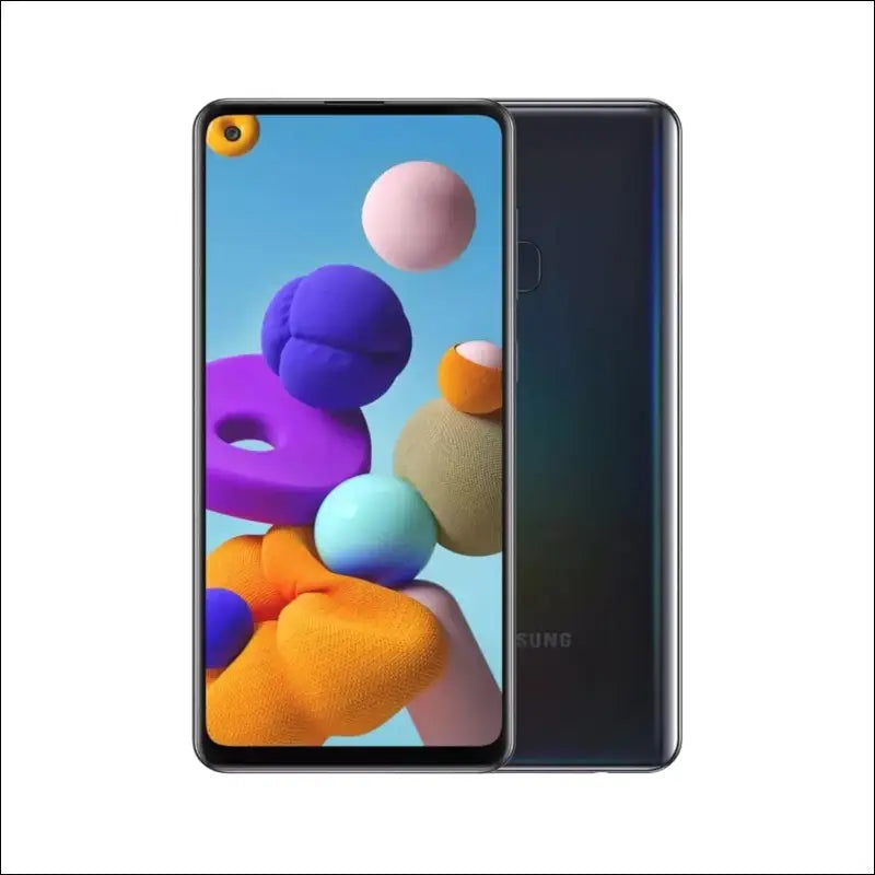 Samsung Galaxy A21s 128GB Black (Renewed)
