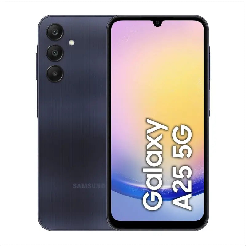 Samsung Galaxy A25 5G Smartphone Factory Unlocked Android Mobile Phone, 128GB, Blue Black