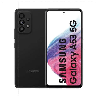 Samsung Galaxy A53 5G Mobile Phone SIM Free Android Smartphone 128 GB Black (Renewed)