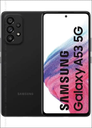 Samsung Galaxy A53 5G Mobile Phone SIM Free Android Smartphone 128 GB Black (Renewed)