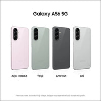 Samsung Galaxy A56 5G, Android Smartphone, 256GB Storage, 8GB RAM, Anthracite, 6X Operating System Upgrade, Big Screen, Long Battery Life, 8GB + 256GB