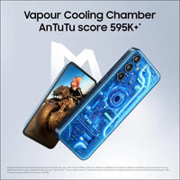 Samsung Galaxy M35 5G (Daybreak Blue,6GB RAM,128GB Storage)| Corning Gorilla Glass Victus+| AnTuTu Score 595K+ | Vapour Cooling Chamber | 6000mAh Battery | 120Hz Super AMOLED...