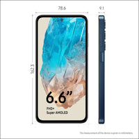 Samsung Galaxy M35 5G (Moonlight Blue,6GB RAM,128GB Storage)| Corning Gorilla Glass Victus+| AnTuTu Score 595K+ | Vapour Cooling Chamber | 6000mAh Battery | 120Hz Super AMOLED...