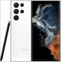 Samsung Galaxy S22 Ultra Smartphone 256GB, Phantom White (Renewed)
