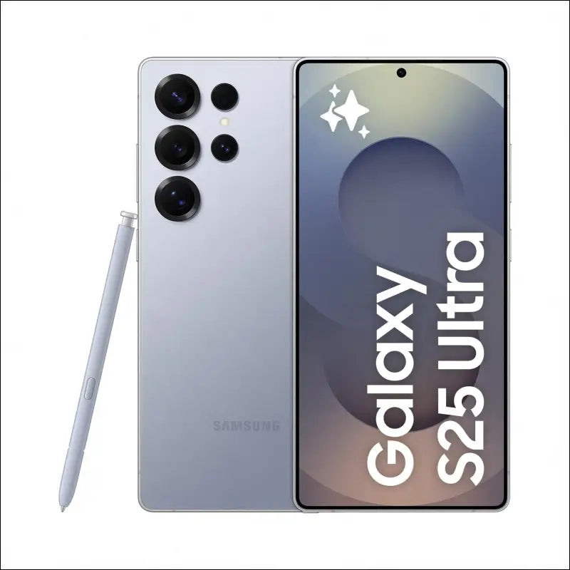 Samsung Galaxy S25 Ultra, AI Smartphone, Galaxy AI, Android Smarphone, 12 GB Memory, 256 GB Storage, 200 MP Camera, S Pen, Long Battery Life, Titanium Silverblue [AU Version]