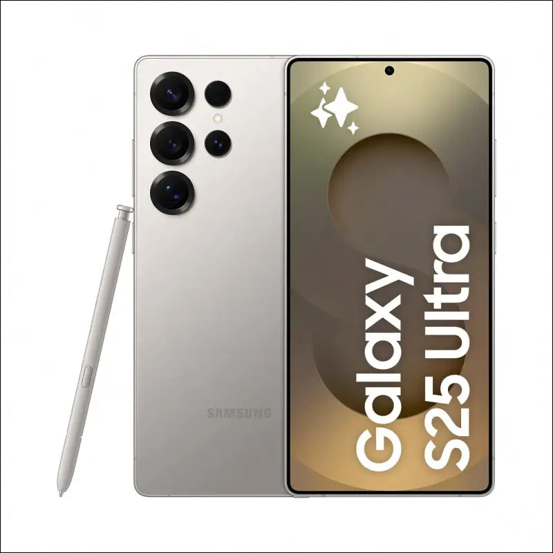 Samsung Galaxy S25 Ultra, AI Smartphone, Galaxy AI, Android Smarphone, 12 GB Memory, 256 GB Storage, 200 MP Camera, S Pen, Long Battery Life, Titanium Grey [AU Version]