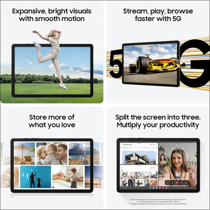 Samsung Galaxy Tab A9+ WiFi Tablet, 64GB, Unlocked, Graphite [AU Version]