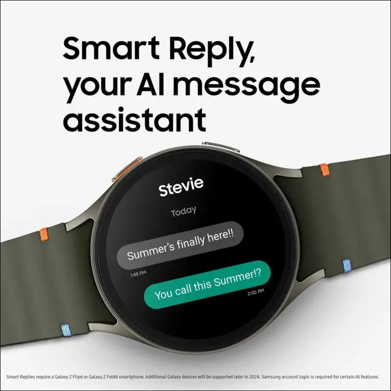 Samsung Galaxy Watch7 Green/Smartwatch 44mm Bluetooth
