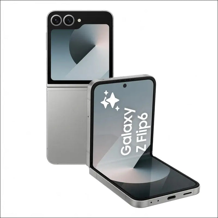 Samsung Galaxy Z Flip6 AI Smartphone, 12GB RAM, 256GB Storage, Silver Shadow [AU Version]