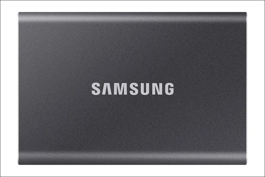 SAMSUNG SSD T7 1TB Portable External SSD, Up to USB 3.2 Gen 2, Reliable Storage for Gaming, Students, Professionals, Grey