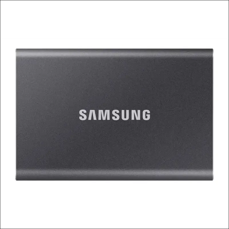 SAMSUNG SSD T7 1TB Portable External SSD, Up to USB 3.2 Gen 2, Reliable Storage for Gaming, Students, Professionals, Grey