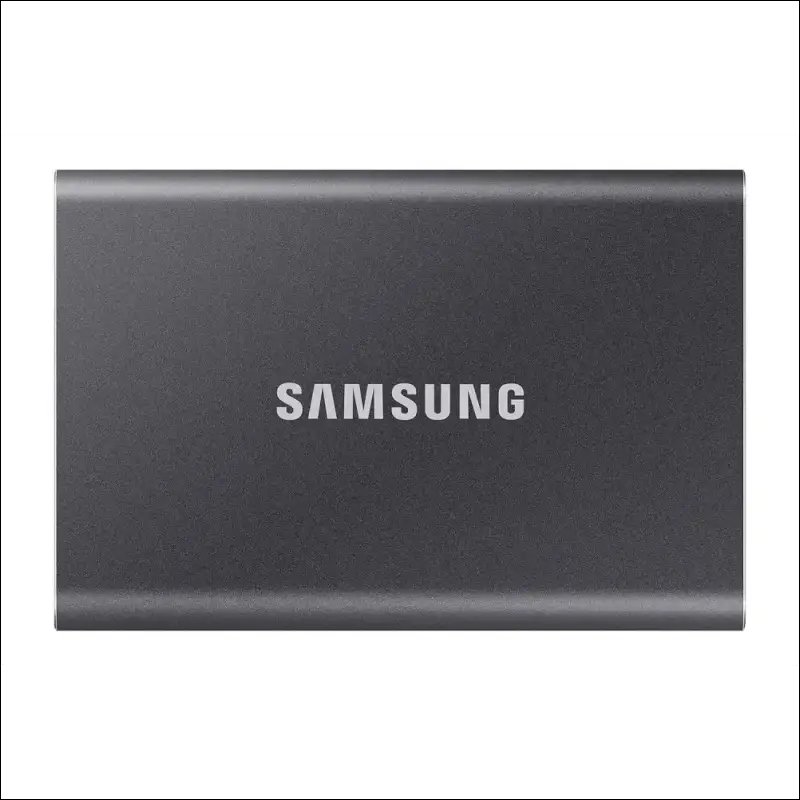 SAMSUNG SSD T7 1TB Portable External SSD, Up to USB 3.2 Gen 2, Reliable Storage for Gaming, Students, Professionals, Grey
