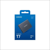 SAMSUNG SSD T7 1TB Portable External SSD, Up to USB 3.2 Gen 2, Reliable Storage for Gaming, Students, Professionals, Grey