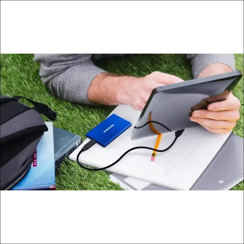 SAMSUNG SSD T7 1TB Portable External SSD, Up to USB 3.2 Gen 2, Reliable Storage for Gaming, Students, Professionals, Grey