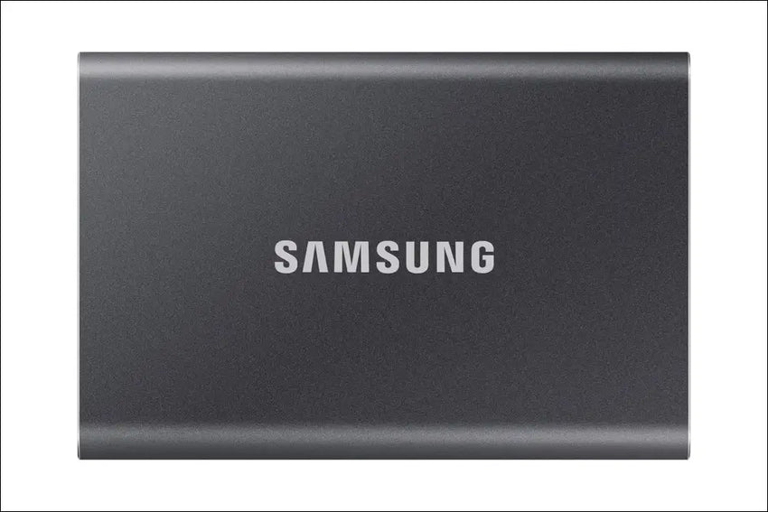 SAMSUNG SSD T7 2TB Portable External SSD, Up to USB 3.2 Gen 2, Reliable Storage for Gaming, Students, Professionals, Grey