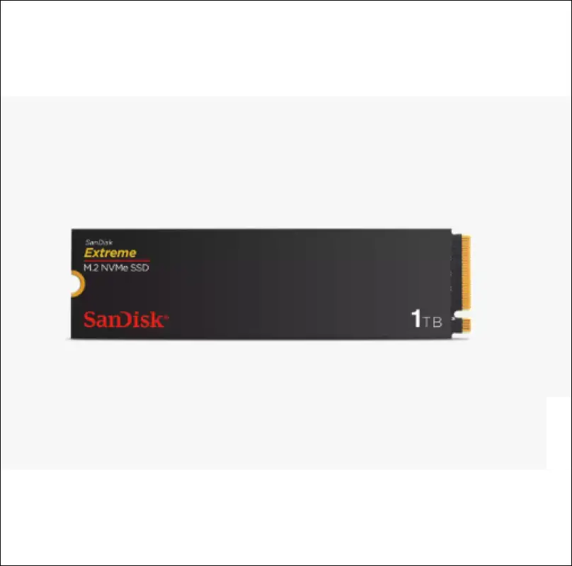 SanDisk Extreme NVMe SSD, 1TB, PCIe Gen 4.0, M.2 2280-S3-M, Speeds up to SR5150M