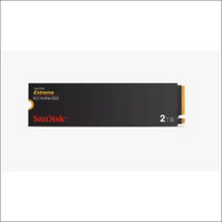SanDisk Extreme NVMe SSD, 2TB, PCIe Gen 4.0, M.2 2280-S3-M, Speeds up to SR5150M