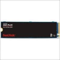 SanDisk Plus NVMe SSD, 2TB, PCIe Gen 3.0, M.2 2280-S3-M, Speeds up to SR3200MB/s