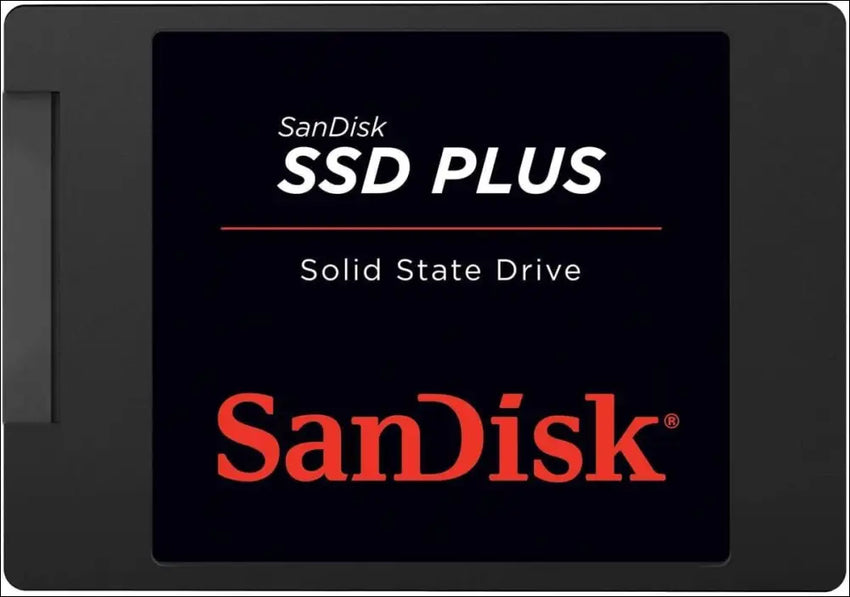 SanDisk SSD Plus 2TB Internal SSD - SATA III 6 Gb/s, 2.5"/7mm, Up to 535 MB/s - SDSSDA-2T00-G26