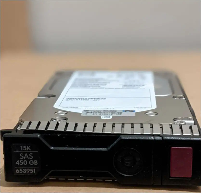 SAS 15k 450 GB HP Hard Drive