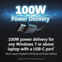 SD4850P Dual Video USB-C 100W Docking Station