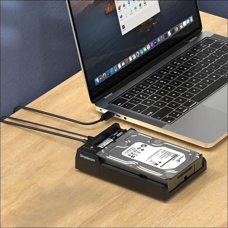 SD570 NVMe M.2 + SATA HDD and SSD Dual Bay Docking Station USB 3.2 Gen 2 10Gbps Offline Clone