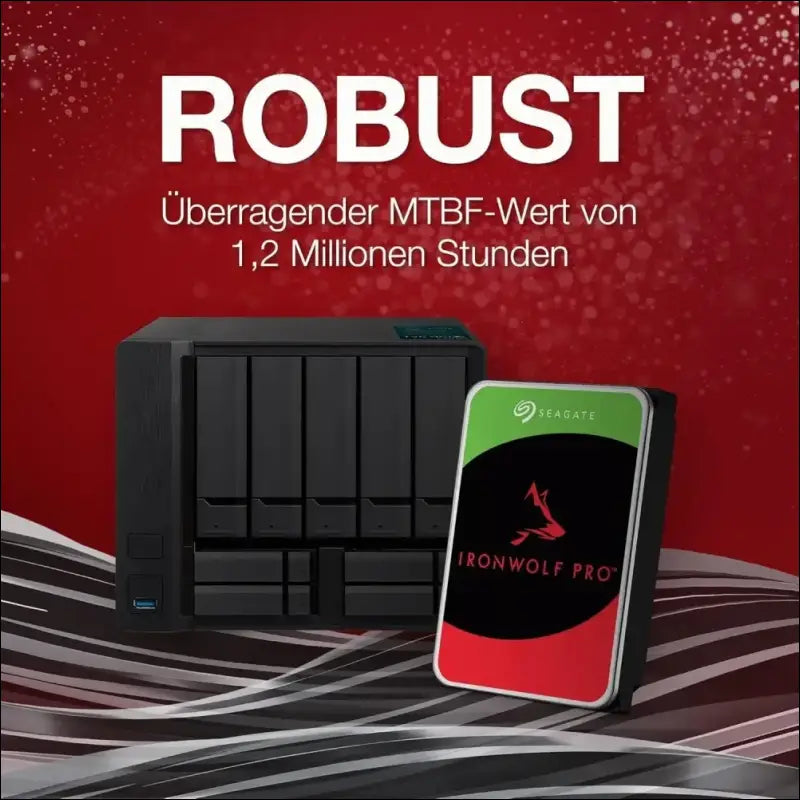 Seagate 10TB IronWolf Pro 7200RPM SATA 6Gb/s 256MB Cache 3.5-Inch NAS Hard Disk Drive (ST10000NE0004)