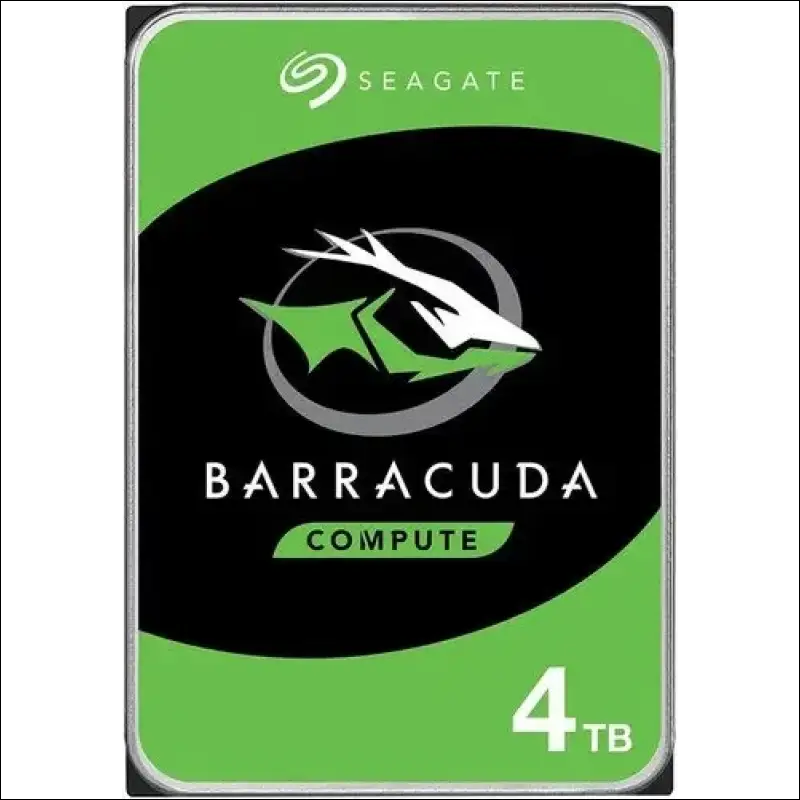 SEAGATE 4TB Barracuda 3.5 5400 SATA Hard Disk Drive ST4000DM004