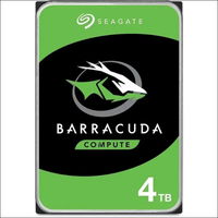 Seagate 4TB BarraCuda HDD 3.5" SATA Desktop Internal Hard Drive ST4000DM004 6GBs