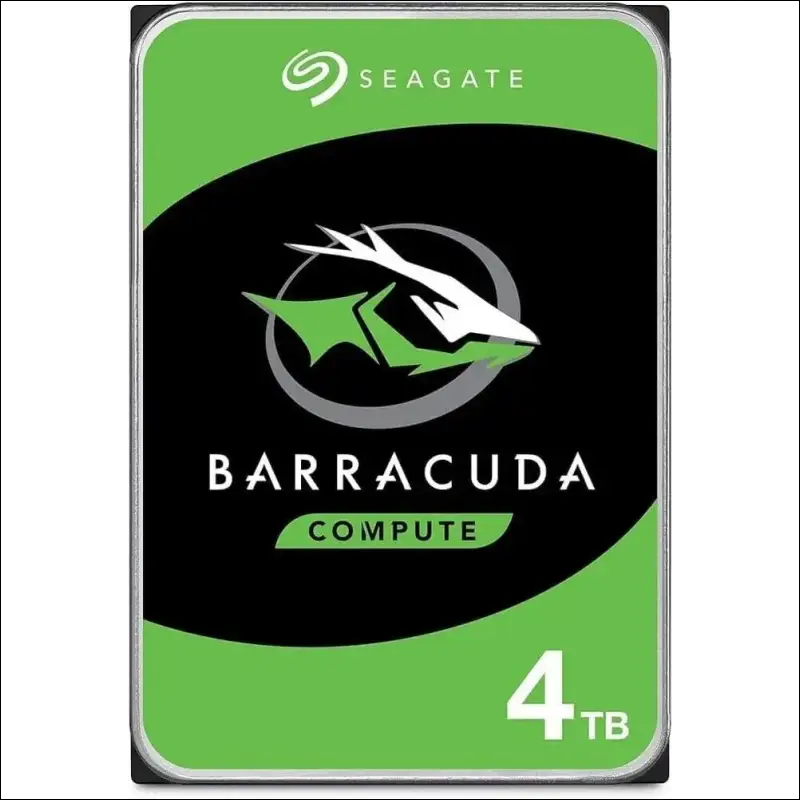 Seagate 4TB BarraCuda HDD 3.5" SATA Desktop Internal Hard Drive ST4000DM004 6GBs